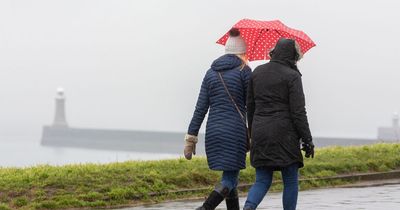 Hour-by-hour Met Office forecast shows more rain on Thursday and Friday across North East