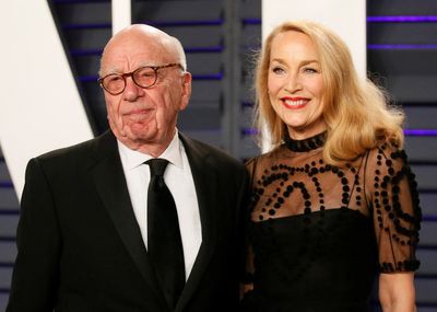 Rupert Murdoch had ‘security guards watch’ as Jerry Hall packed belongings after divorce, report claims