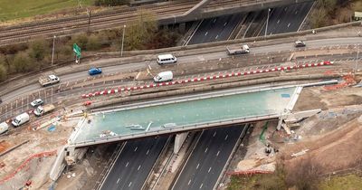 New £27m bridge over the M56 opens next week