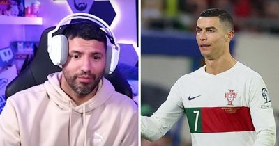 Sergio Aguero rips into Cristiano Ronaldo with "pure luck" dig and Lionel Messi comparison