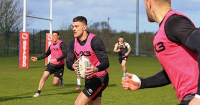 Salford Red Devils' Ollie Partington sporting new look after returning from injury