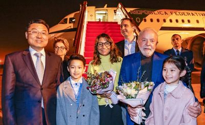 Brazil's Lula arrives in China for state visit