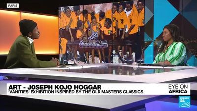 Ghanaian artist Joseph Kojo Hoggar brings his first monographic exhibition to Paris