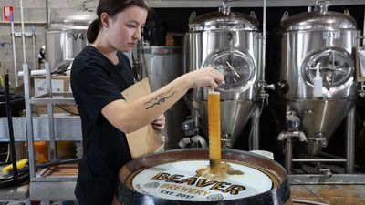 Nayana is among the NT's first female professional brewers. But it only happened by chance