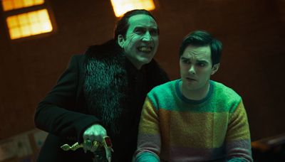 ‘Renfield’: Nicolas Cage stakes a claim to Dracula in cheeky, gory horror comedy