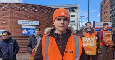 'We don't want to be here' say striking Leeds junior doctors