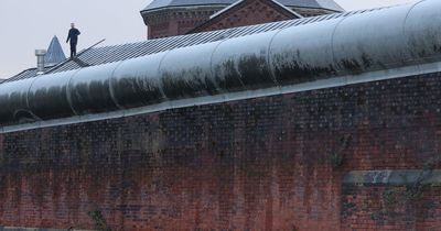 Strangeways 'locked down' with prisoners returned to their cells after inmate got onto roof