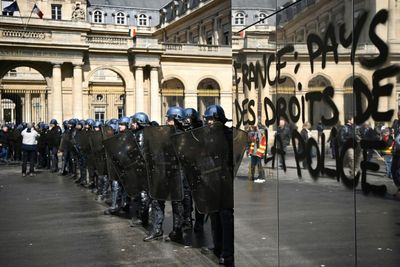 Last-ditch protests in France over Macron's pension reform