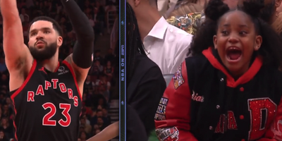 DeMar DeRozan’s daughter went viral for screaming at Raptors players during free throws