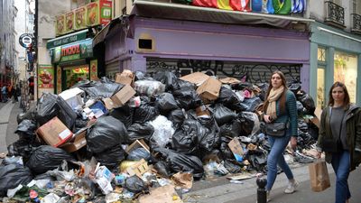 Garbage collectors in Paris to strike 'indefinitely' in pension protest