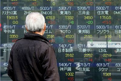 Asia stocks follow Wall St down after US recession warning