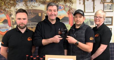 Castle Douglas brewery receives national gold award trophy