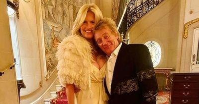 Rod Stewart and Penny Lancaster 'renew vows' for second time as Celtic-daft singer tours Australia