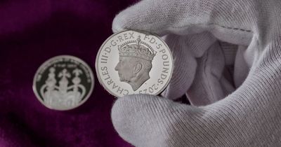 King Charles III seen crowned for first time on new coins released by Royal Mint