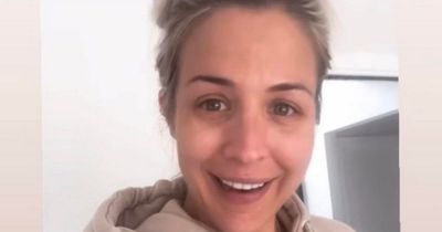 Pregnant Gemma Atkinson pleads 'give me strength' over backlash after showing emotional addition to unborn son's nursery