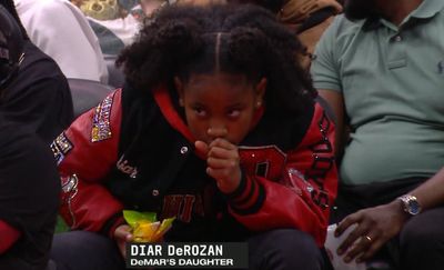 DeMar DeRozan says his free-throw screaming daughter will miss next play-in game: ‘She gotta go back to school’