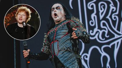 Cradle Of Filth's Dani Filth on his collaboration with Ed Sheeran: "it's got acoustic guitars...but also a blast beat"