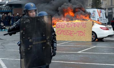 French protesters storm luxury group LVMH offices before pensions ruling
