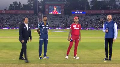 IPL 2023: Gujarat Titans skipper Hardik Pandya wins toss, opts to bowl against Punjab Kings
