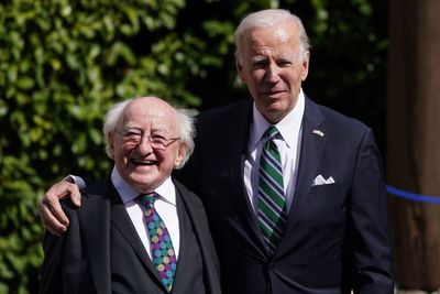 In Pictures: Busy day for Joe Biden as he continues trip to island of Ireland