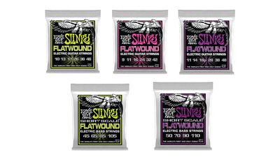 NAMM 2023: Ernie Ball announces Slinky Flatwound electric guitar strings and Flatwound Short-Scale bass strings