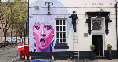 Amazing new Paul O'Grady mural appears on Canal Street building after overwhelming reaction to defaced work