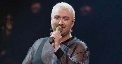 Sam Smith tears up on stage as they thank fans during opening night of tour