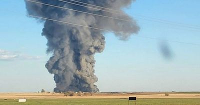 Huge Texas explosion kills 18,000 cows worth £28million as they suffocate and burn in pens