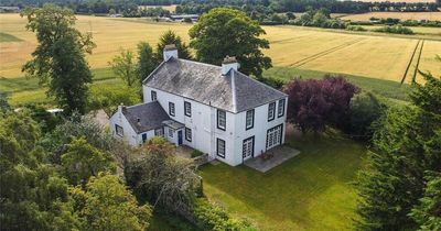 East Lothian farmhouse with impressive gardens and gated driveway joins the market