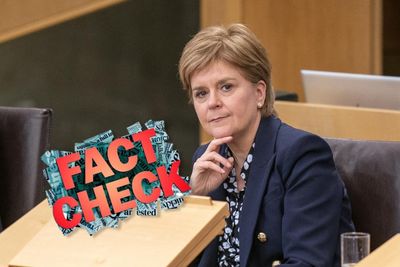 FACT CHECK: Claim 'Scotland under Sturgeon has not been well run'