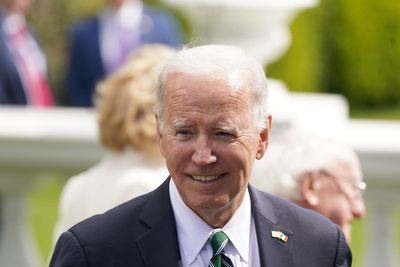 Joe Biden welcomed to Irish parliament as ‘one of us’