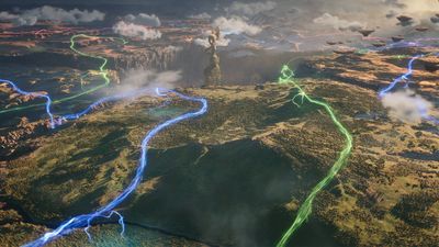 Immortals of Aveum uses a "hub and spoke" exploration system similar to God of War