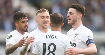 West Ham player ratings: Declan Rice stars as Hammers throw away first leg lead against Gent