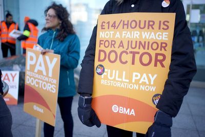 Junior doctors leader insists he is ‘still working’ on holiday during strikes