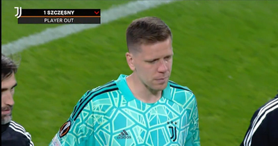 Wojciech Sczcesny says he "feels good" after tearful Juventus substitution sparks fears