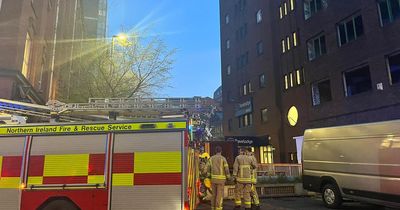 Belfast City Centre hotel evacuated after 'water leak'