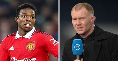 Paul Scholes rips into Tyrell Malacia for moment that sparked Man Utd's collapse vs Sevilla