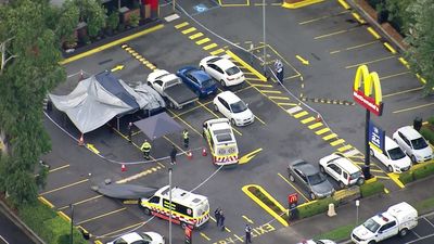 Man charged with murder over paramedic's fatal stabbing outside McDonald's at Campbelltown in Sydney's south-west