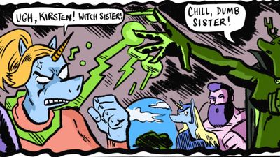 Lisa Cheese and the Ghost Guitar is an urban fantasy about an interdimensional punk rock unicorn