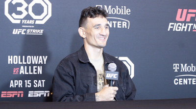 Max Holloway before UFC on ESPN 44: Move to lightweight ‘is not out of the case’