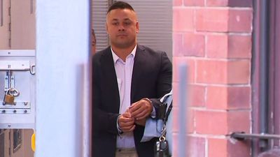 Former NRL player Jarryd Hayne taken into custody ahead of sentencing for sexual assault