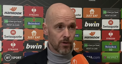 Erik ten Hag details Lisandro Martinez's dressing room reaction to Sevilla injury