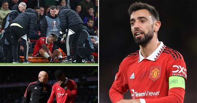 Man Utd's huge injury list mounts while Bruno Fernandes misses out on crucial clash