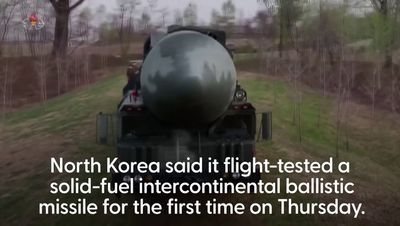 North Korea tests new inter-continental missile thought to be its most powerful