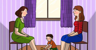 Tricky brainteaser test as only geniuses can find boy's real mum in 7 seconds