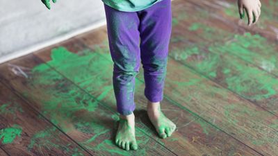 How to get paint off hardwood floors
