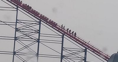 "It was horrendous": Riders 'screamed and cried' before having to walk down from Blackpool's Big One