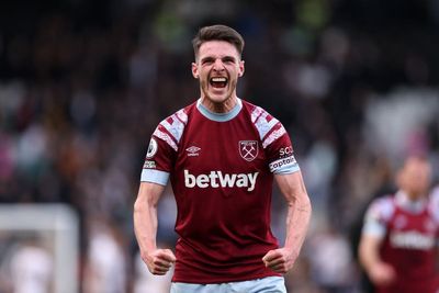 Declan Rice may be a piece of Arsenal’s future but is a problem in the present