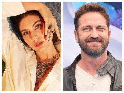 Elnaaz Norouzi reveals she was 'very intimidated' when she first met Gerard Butler on the Kandahar set: 'I had a major crush on him'