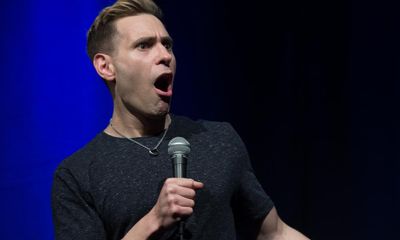 Simon Brodkin review – famed stunt-comic ditches the alter egos